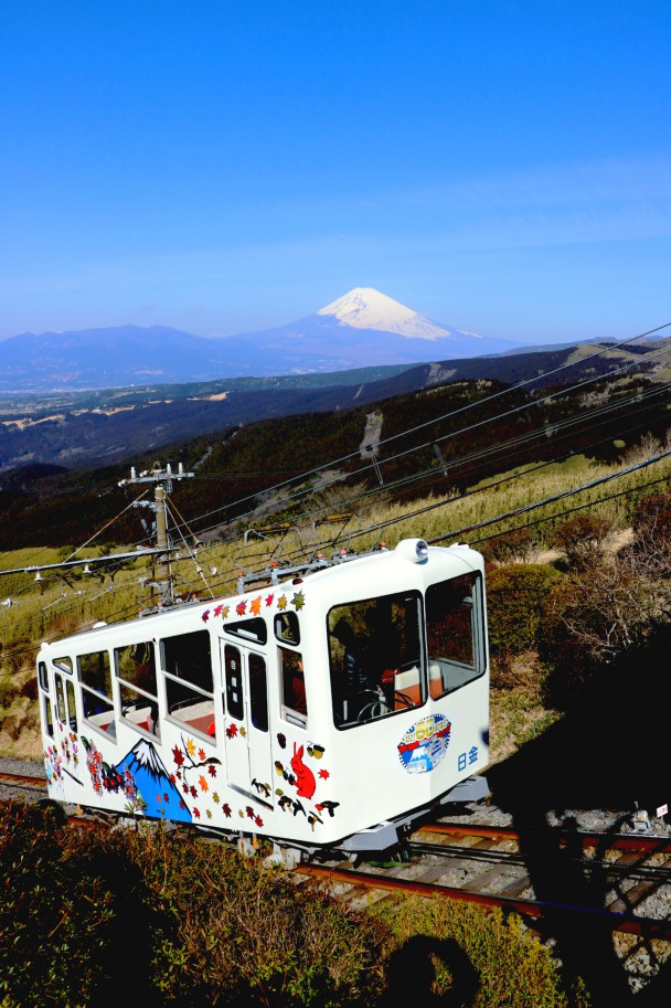箱根 十国峠ケーブルカー(はこねじゅつこくとうげけーぶるかー)おしゃべり Ciao!